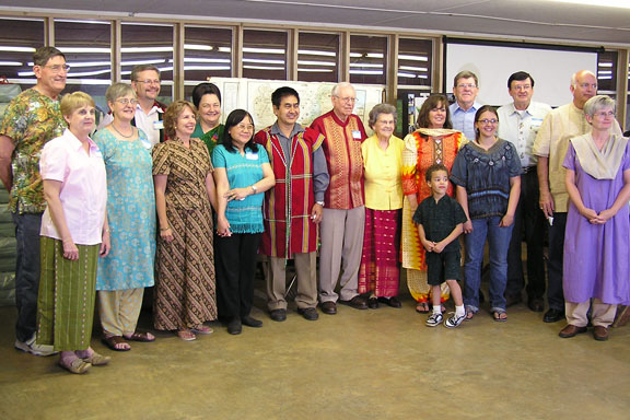 Maywood Christian Camp 2008 in National Costumes